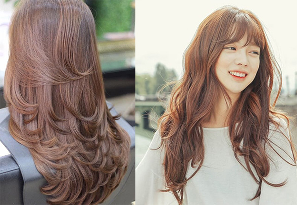 Tóc layer uốn lơi