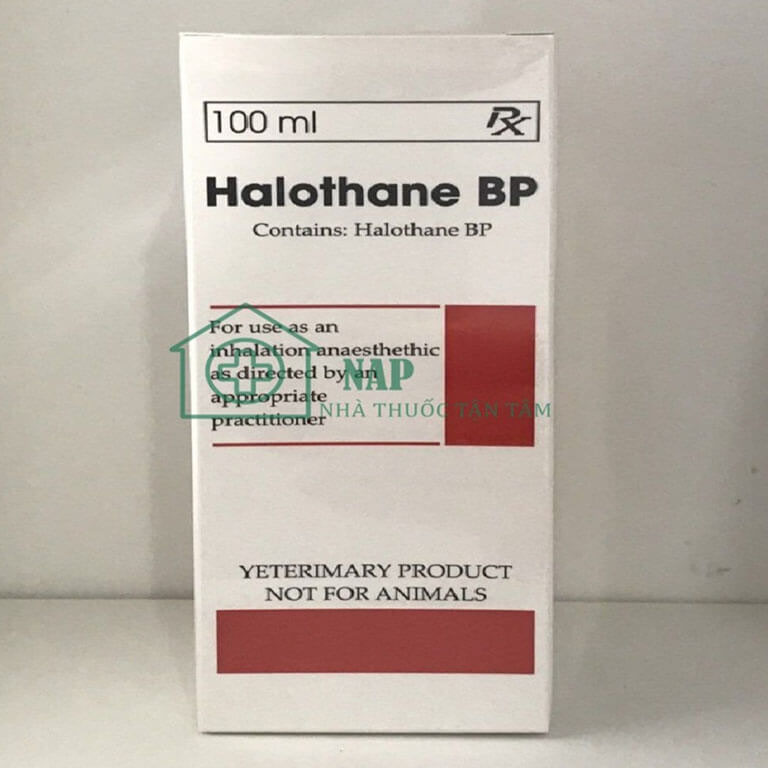 Thuốc mê dạng xịt Halothane khi sử dụng cần có liều dùng cụ thể từ dược sĩ, bạn nên nhờ tư vấn kỹ hơn khi mua sản phẩm