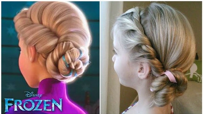 Video: Cách búi tóc kiểu nữ hoàng băng giá Elsa cho bé gái