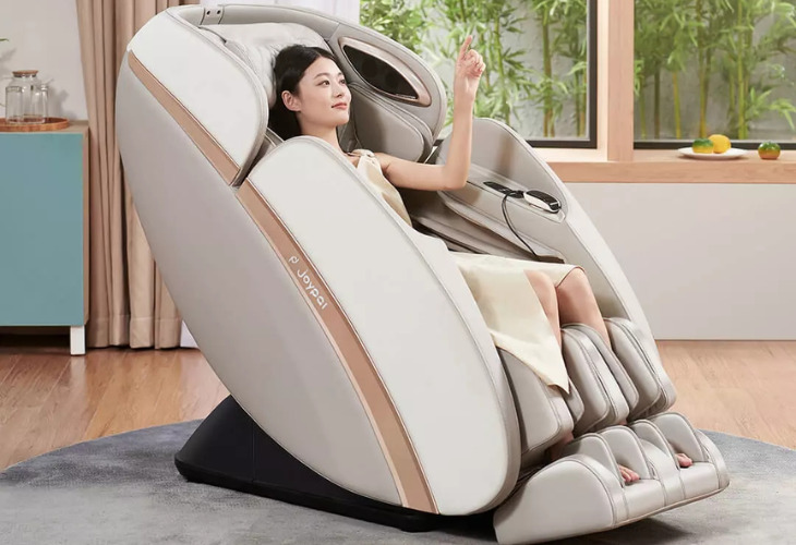 Thị trường có rất nhiều loại ghế massage kết hợp các tính năng kéo giãn cơ thể