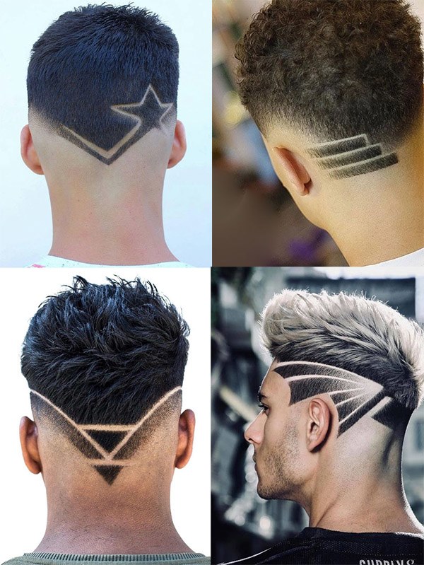 Những kiểu tatoo tóc nam đẹp đơn giản chất nhất hiện nay 