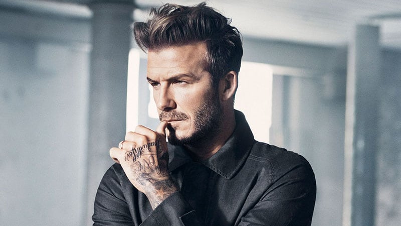Kiểu tóc dành cho người trán thấp của David Beckham
