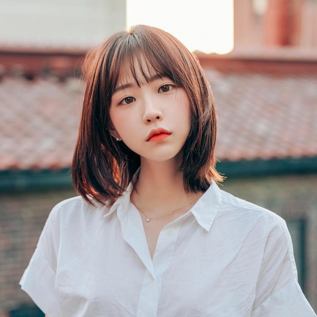 Tóc layer dài ngang vai